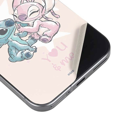 Disney Lilo and Stitch Stitch and Angel Google Pixel 9 Skin